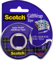 Scotch Gift Wrap Tape Satin Finish