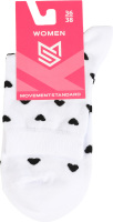 Шкарпетки жіночі MovementStandard №MS M0103S 143 36-38 білий