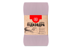 Підковдра пурпурно-рожева 180*215см ТМ "1"