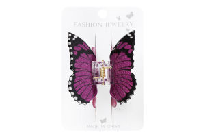 Краб акрил цветной Бабочка ТОВ Южпромгруп 1шт в ассорт