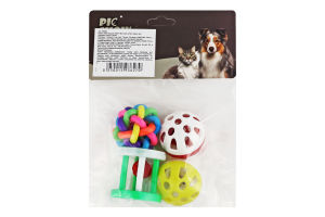 Набір іграшок для котів 4пр мікс 979268