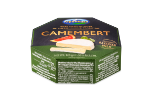 Сир 50% м'який зрілий Camembert Alpenhain к/у 125г