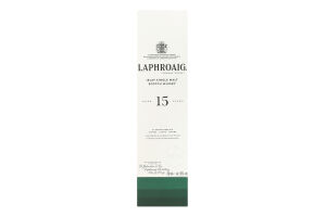 Виски 0.7л 46% односолодовый 15YO Laphroaig к/у