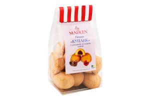 Печиво пісочне Куплик з начинкою з смаком вишні 160г La Madlen