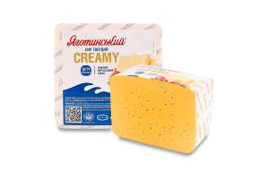 Сир 50% твердий Creamy Яготинський кг