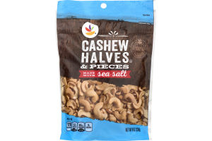 Ahold Cashew Halves & Pieces Made with Sea Salt