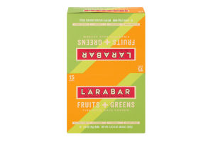 Larabar Fruits + Greens Pineapple Kale Cashew - 15 CT