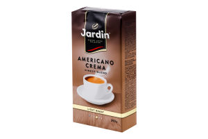 Кофе натуральный молотый Americano Crema Jardin в/у 250г