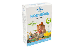 Корм д/гризунів Коктейль Хом"ячок 500г Природа
