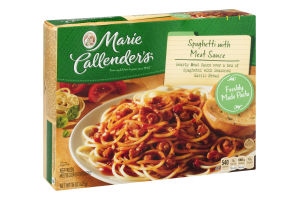 Marie Callender's Spaghetti With Meat Sauce