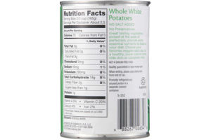 Ahold Potatoes Whole White No Salt Added