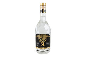 Горілка 0.7л 40% Connoisseur 51 Reserve Organic Purity Vodka пл