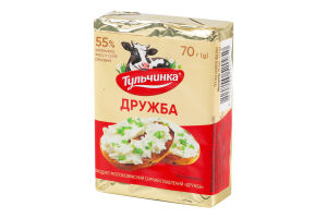 Продукт сирний 55% молоковмісний плавлений Дружба Тульчинка м/у 70г