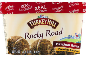 Turkey Hill Original Recipe Premium Ice Cream Rocky Road