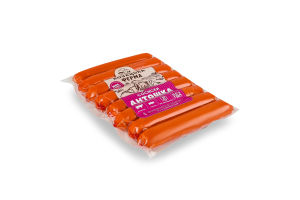 Сосиски вареные Антошка Козацька ферма 1с кг