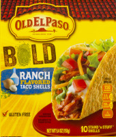 Old El Paso Bold Ranch Flavored Taco Shells Stand 'n Stuff