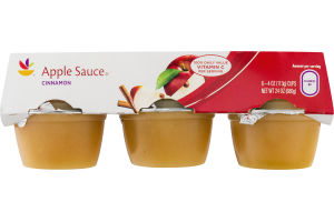 Ahold Apple Sauce Cinnamon - 6 CT