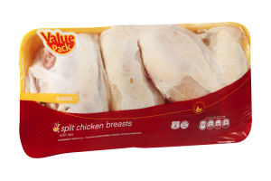 Ahold Chicken Breasts Split All Natural Value Pack