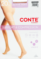 Колготки жіночі Conte elegant Active soft 20den 3 natural