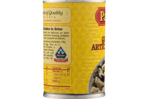 Pastene Artichoke Hearts Quartered