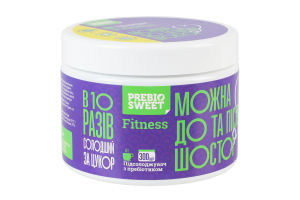 Підсолоджувач з пребіотиком Fitness Prebiosweet п/б 300г