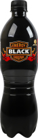 Напій енергетичний безалкогольний сильногазований на смако-ароматичних добавках Black п/пл 0.5л