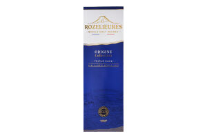 Віскі односолодовий ROZELIEURES ORIGINE 0,7л 40% (Франція)