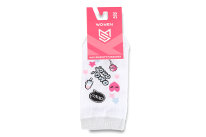 Шкарпетки жіночі MovementStandard №MS M0118S 333 39-41 білий