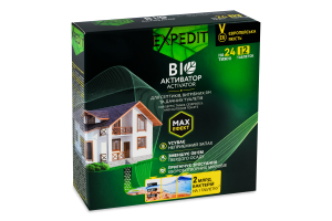 Біоактиватор для дачних туалетів і септиків у таблетках Expedit 12х20г