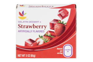 Ahold Gelatin Dessert Strawberry