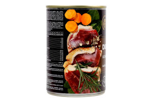 Корм консервированный Duck Gourmand Savory ж/б 400г