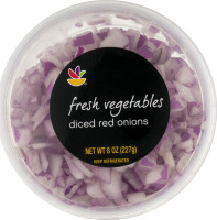 Ahold Fresh Vegetables Diced Red Onions