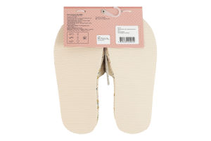 Тапочки домашние женские вельвет Twins Home Style Spring provence №17278 36-40