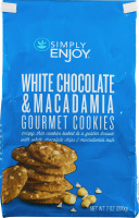Simply Enjoy White Chocolate & Macadamia Gourmet Cookies