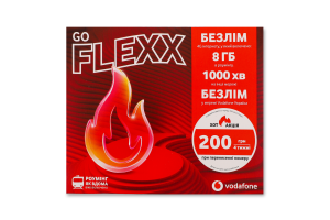 Пакет стартовий Flexx Go Special Vodafone