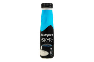 Йогурт 0.7% питний високобілковий по-ісландськи натуральний Skyr На здоров'я п/пл 270г