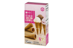 SE Grocers Ice Cream Sugar Cones - 12 CT