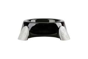 Миска для собак нековзаюча 250мл 15х5см мікс