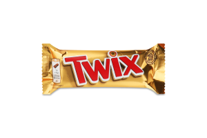 Печиво пісочне з карамеллю вкрите молочним шоколадом Twix м/у 2х25г