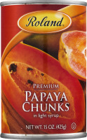 Roland Premium Papaya Chunks in Light Syrup