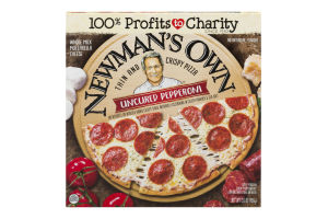 Newman's Own Thin And Crispy Pizza Uncured Pepperoni