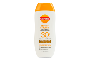 Молочко для тела солнцезащитное увлажняющее SPF 30 Carroten 200мл