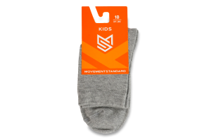 Носки детские MovementStandard №MS M0401S 00 27-29 серый