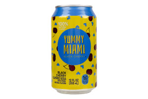 Напій Yummy Miami Black Cherry газован з/б