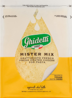 Сир 35% тертий Містер мікс Ghidetti д/п 100г