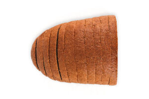 Хліб половинка в нарізці Житній Добрий м/у 0.34кг