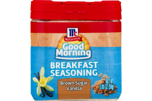McCormick Good Morning Breakfast Seasoning Brown Sugar Vanilla