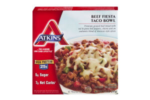 Atkins Beef Fiesta Taco Bowl