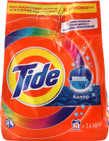 Засіб миючий синтетичний порошкоподібний Колор автомат 3,4кг Tide