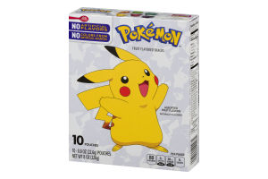 Betty Crocker Pokemon Fruit Flavored Snacks - 10 CT